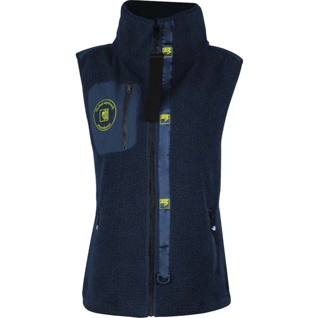 Gilet Polaire Sherpa sans Manches 5 Poches Femme Maya Marine XL référence fournisseur 2949188